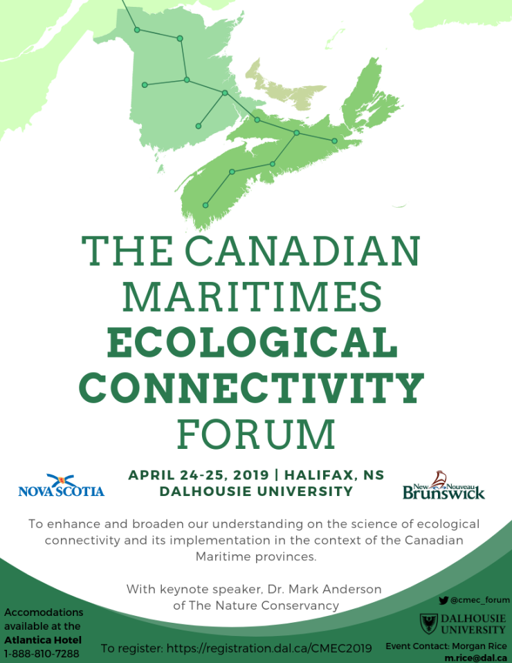 canadian maritimes ecological connectivity forum 2019 announcement